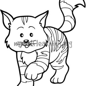 Cat Coloring Sheet | Instant Download