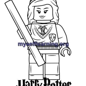Lego Characters Coloring Sheet 10 | Instant Download