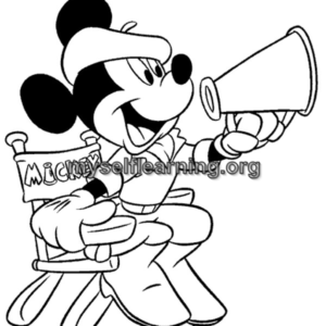 Disney Cartoons Coloring Sheet 12 | Instant Download