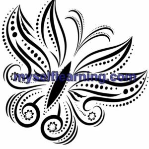 Tattoos Coloring Sheet 12 | Instant Download
