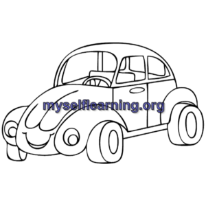 Motorcars Coloring Sheet 18 | Instant Download