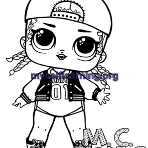 Cute Baby Dolls Coloring Sheet 19 | Instant Download