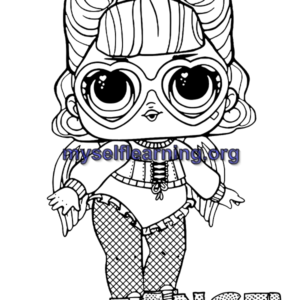 Cute Baby Dolls Coloring Sheet 1 | Instant Download