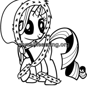 Little Pony Cartoons Coloring Sheet 21 | Instant Download