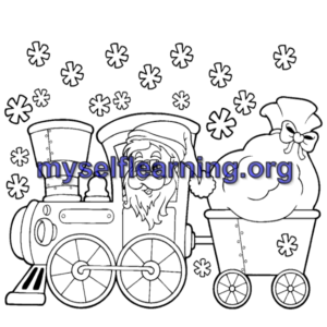 Winter Coloring Sheet 21 | Instant Download