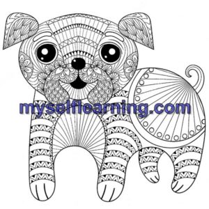 Relaxing Coloring Sheet for Adults 22 | Instant Download