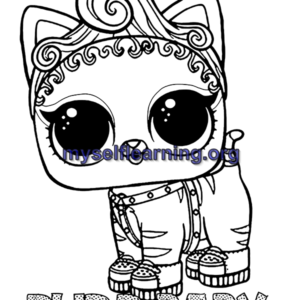 Cute Baby Dolls Coloring Sheet 24 | Instant Download