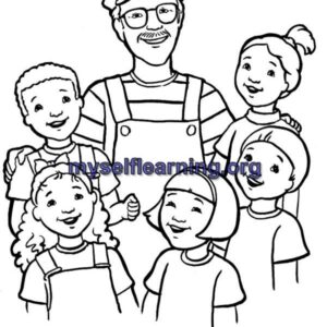 Christian Religion Coloring Sheet 25 | Instant Download