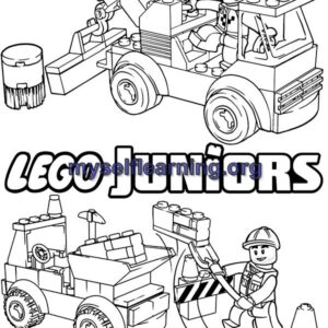 Lego Characters Coloring Sheet 25 | Instant Download