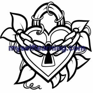 Tattoos Coloring Sheet 27 | Instant Download