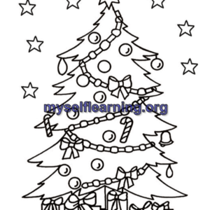 christmas Celebration Coloring Sheet 29 | Instant Download