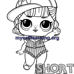 Cute Baby Dolls Coloring Sheet 32 | Instant Download