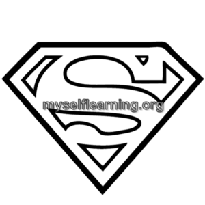 Super Man Cartoons Coloring Sheet 32 | Instant Download