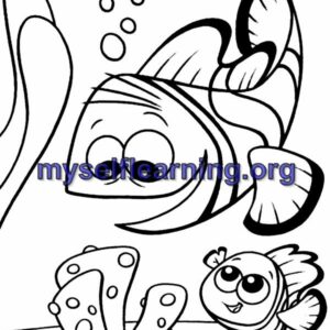 Water World Coloring Sheet 32 | Instant Download