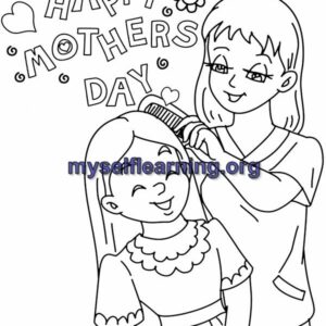 Greeting Cards Coloring Sheet 33 | Instant Download