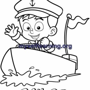 Profession Role Play Characters Coloring Sheet 33 | Instant Download