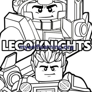 Lego Characters Coloring Sheet 34 | Instant Download