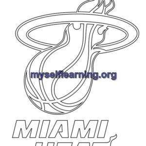 Basketball Sport Coloring Sheet 35 | Instant Download