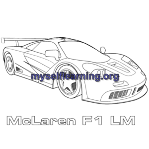 Motorcars Coloring Sheet 35 | Instant Download