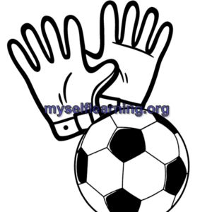 Foot Ball Sport Coloring Sheet 37 | Instant Download