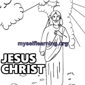 Christian Religion Coloring Sheet 37 | Instant Download