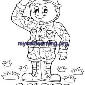 Profession Role Play Characters Coloring Sheet 38 | Instant Download