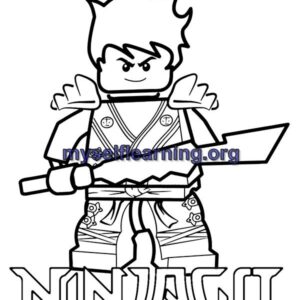 Lego Characters Coloring Sheet 39 | Instant Download