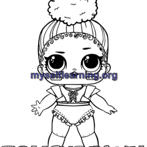 Cute Baby Dolls Coloring Sheet 39 | Instant Download