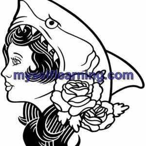 Tattoos Coloring Sheet 3 | Instant Download