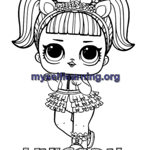 Cute Baby Dolls Coloring Sheet 40 | Instant Download