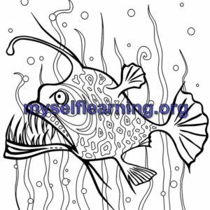 Water World Coloring Sheet 41 | Instant Download