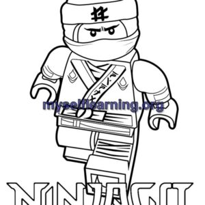 Lego Characters Coloring Sheet 44 | Instant Download