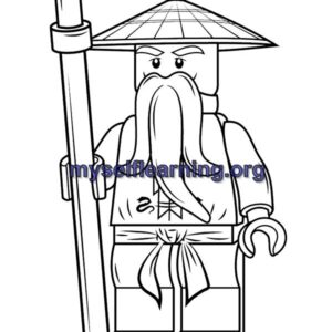 Lego Characters Coloring Sheet 45 | Instant Download