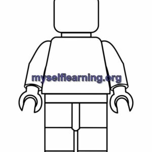 Lego Characters Coloring Sheet 46 | Instant Download