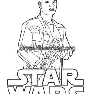 Star Wars Cartoons Coloring Sheet 4 | Instant Download