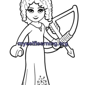 Lego Characters Coloring Sheet 6 | Instant Download