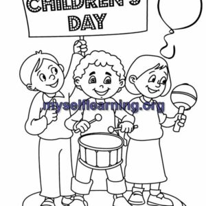 Greeting Cards Coloring Sheet 8 | Instant Download