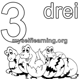 German Numbers Education Sheet 3 | Instant Download